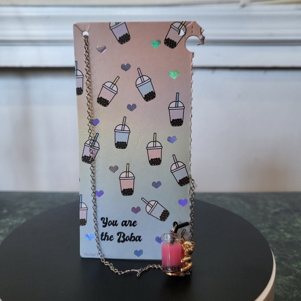 Boba Bear Necklace